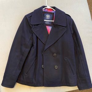 American Eagle, Winter peacoat , navy blue XL